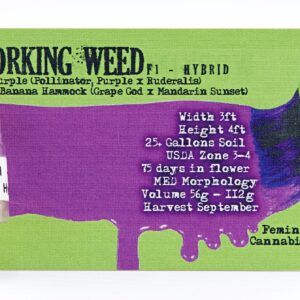 Working Weeds