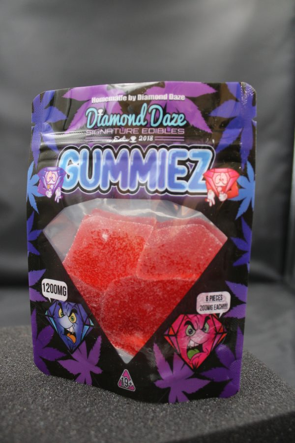 Diamond Daze Gummies Strawberry