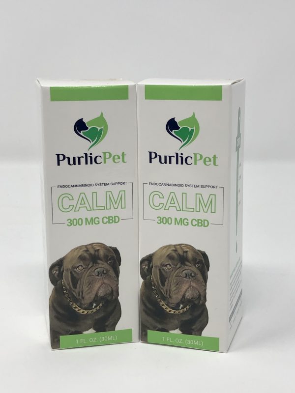 Purelic Pet Calm 300mg CBD 1oz bottle