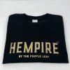 Hempire Tshirt w/gold logo