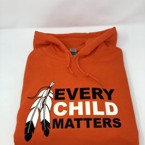 Every Child Matters orange hoodie