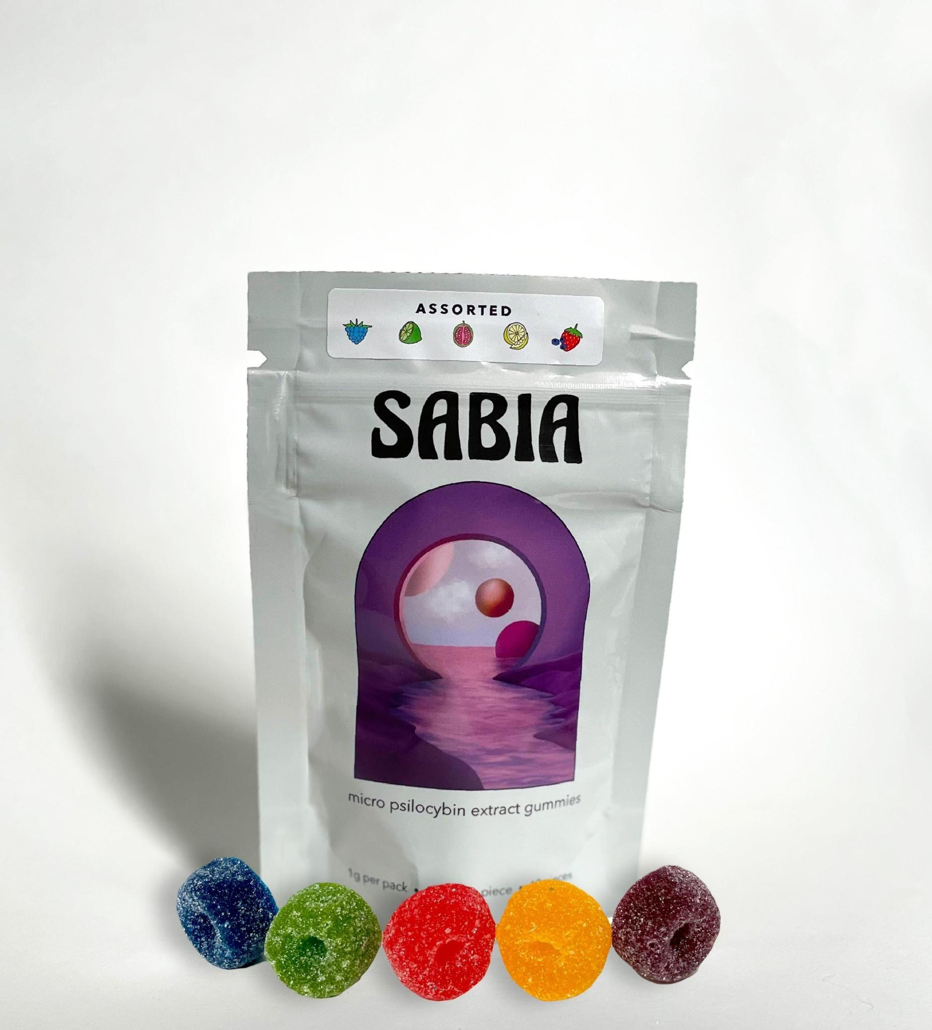 Sabia Micro Psilocybin Extract Gummies | The Purple Leaf