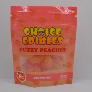 Choice Edibles Fuzzy Peaches