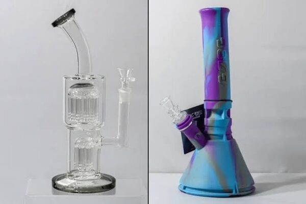 Silicone vs. Glass Bongs