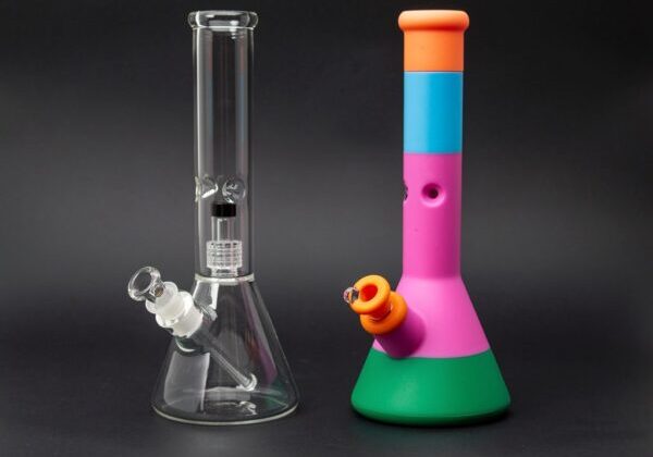 Silicone vs. Glass Bongs